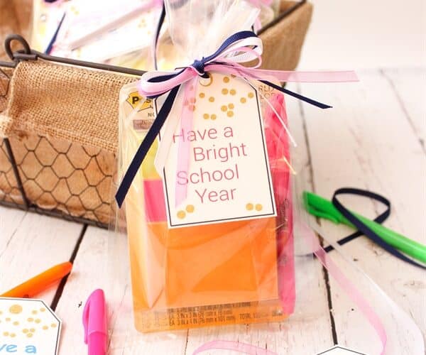 Simple Back to School Teacher Gifts