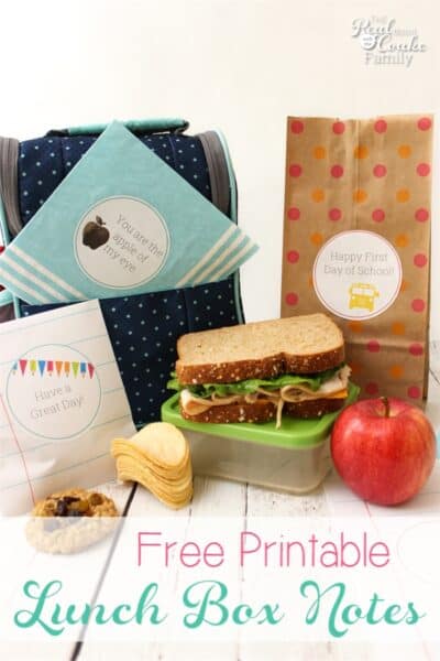 These are cute School Lunch Ideas. Free printable to add cute notes to our school lunches. I can DIY them and foil them as well. So cute!