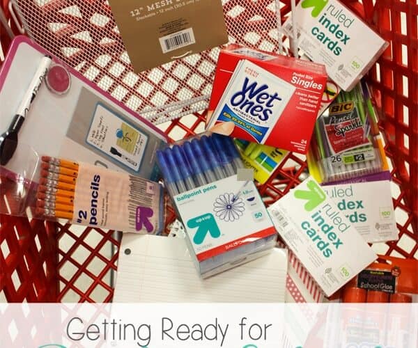 Getting Ready for Back to School