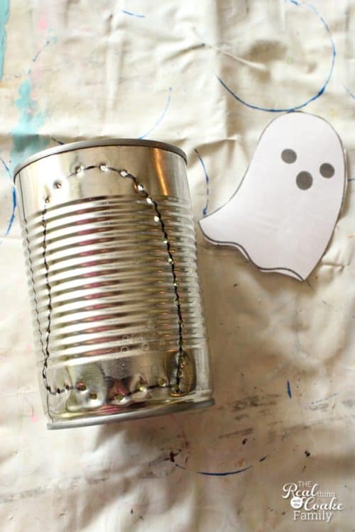 I love making Halloween Crafts with my kids. These ghosts are a cute upcycle that will make great Halloween decorations. 