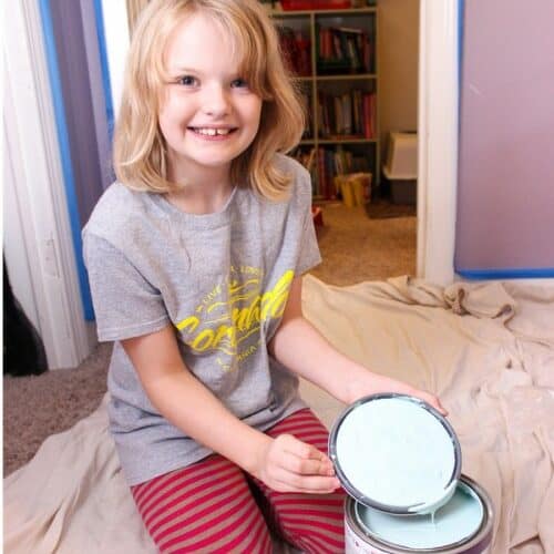 How to Paint a Room and Have Your Kids Help
