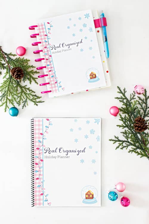printable planner for getting the holidays organized