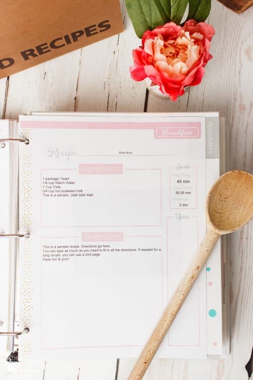 OMG...I need to do this. My recipes are a total mess. Great post with ideas on how to organize recipes and keep them organized. Perfect!