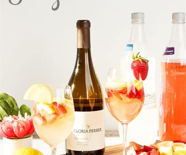 Strawberry Lemon Sangria
