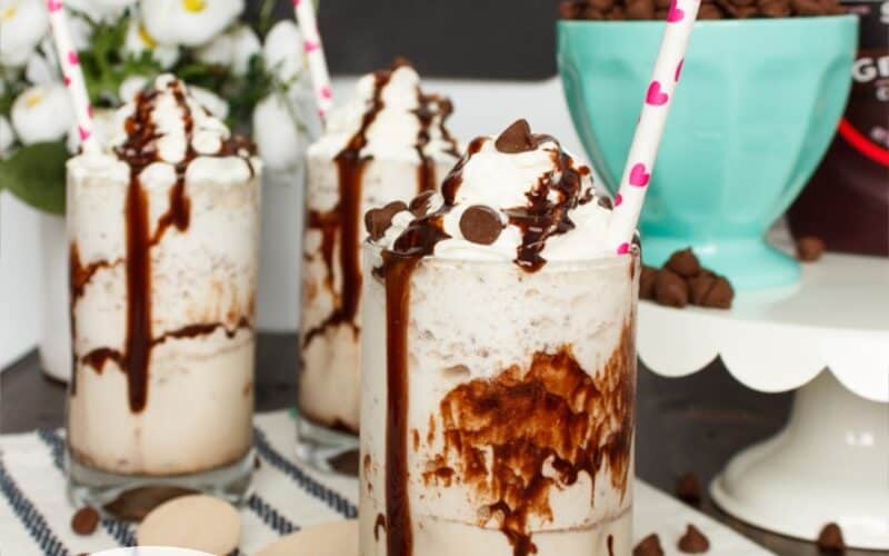 Vanilla Chocolatey Chip Frappe