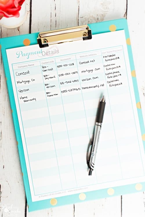 Love these free tips for bill organization and paying bills. Great system with ideas and printables to be on time with all our bills. 