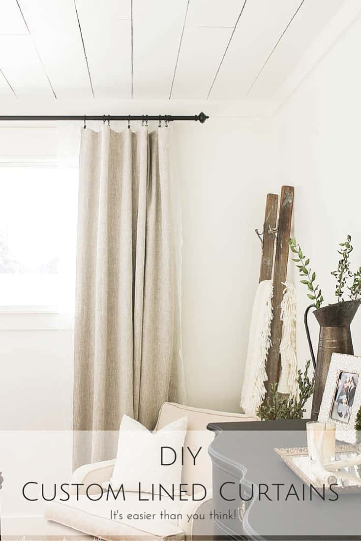 15 Fantastic and Inexpensive DIY Curtains