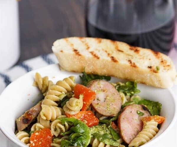 Pesto and Sausage Pasta Salad Recipe