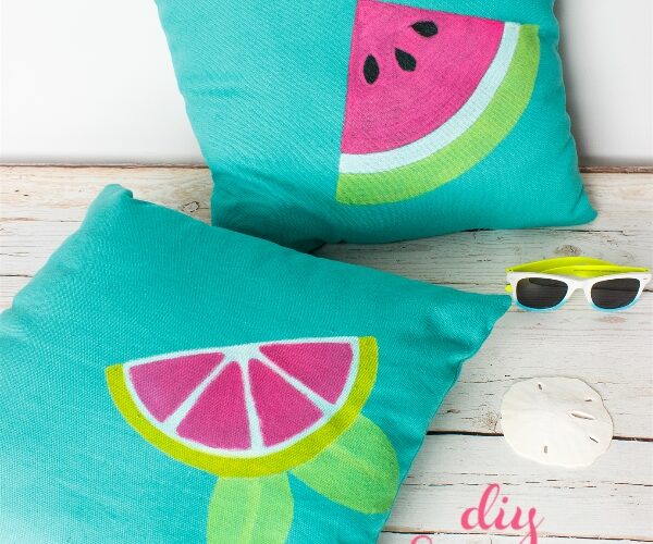 Simple, Bright and Fun Summer Decorative Pillows