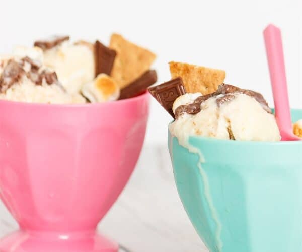Sweet Cream S’mores Ice Cream Recipe
