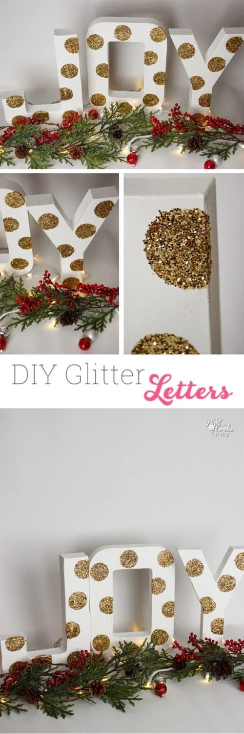 What a cute and easy DIY Christmas decoration! Love crafts and ideas like these to add some cheap Christmas decorations each year. 