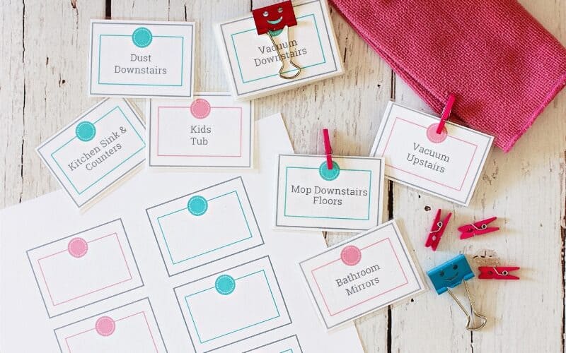 Creating a Simple Family Cleaning Schedule