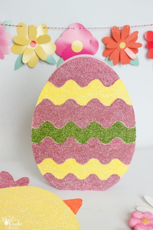 These are such easy and cute DIY Easter decorations. Love that they came from the dollar store at Target and are fun crafts!