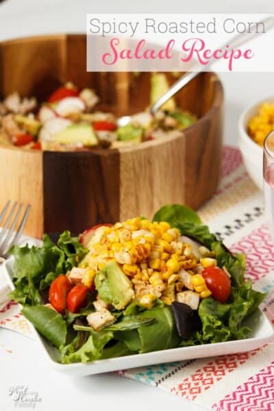 This is such a yummy and healthy salad recipe. Perfect for an easy weeknight dinner. The kids loved it, too!
