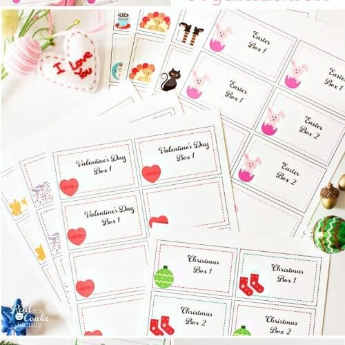 Storage Organization Ideas for Holiday Decorations