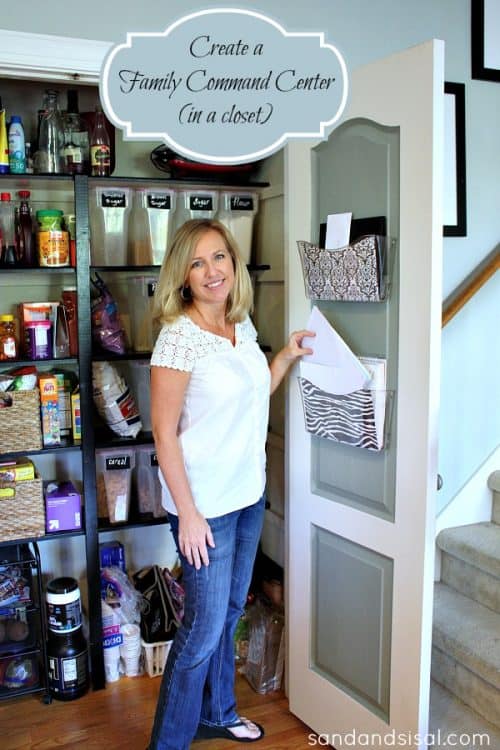 These are such great DIY command center ideas! There are ideas for keeping the home and family organized in a variety of spaces and styles. 