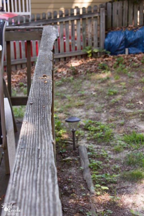Great cheap DIY small deck ideas. Ways to fix up our backyard outdoor space on a budget. 