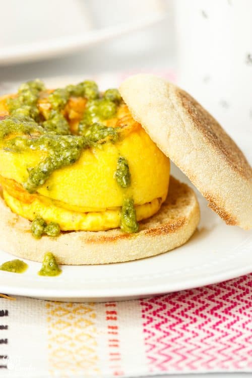 Love breakfast ideas like this! Take a few ingredients and make tons of variations of these delicious egg sandwiches. Includes directions for freezing for easy weekday breakfasts. 