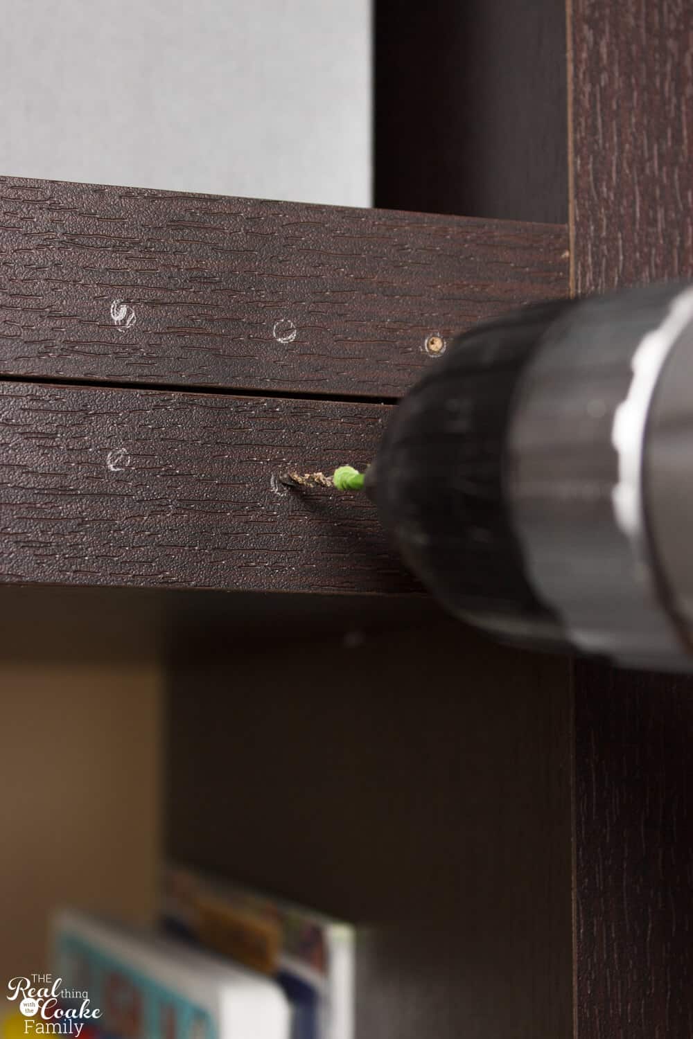 How to Connect Freestanding Bookshelves or Storage Shelves Together