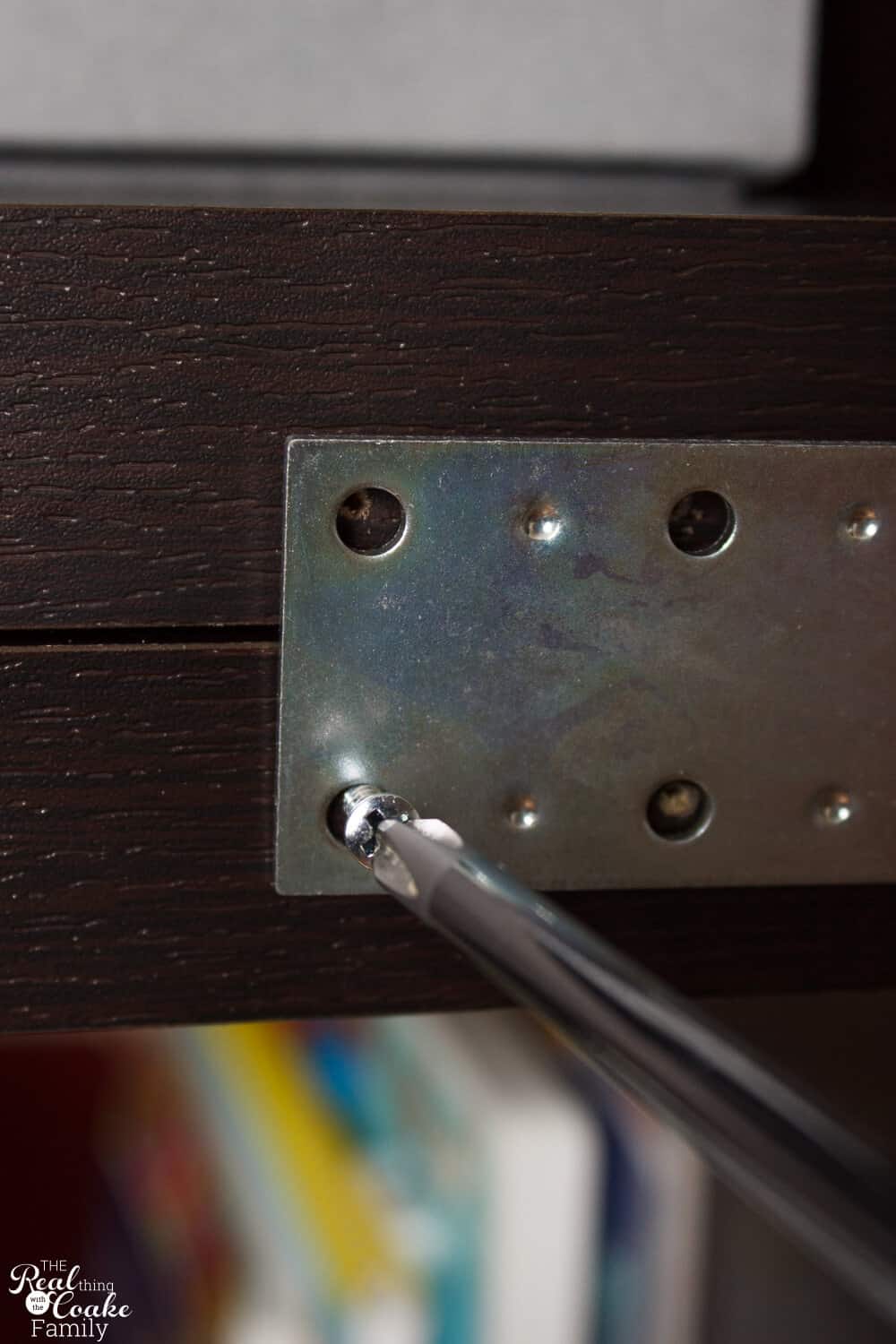 How to Connect Freestanding Bookshelves or Storage Shelves Together