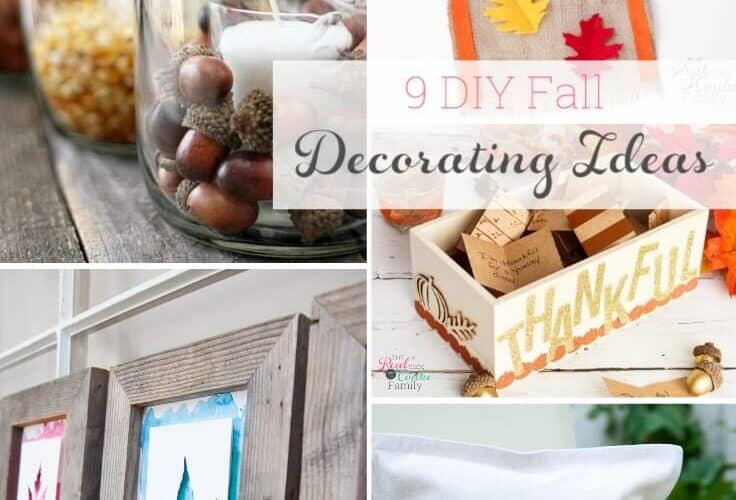 9 Great DIY Fall Decor Ideas