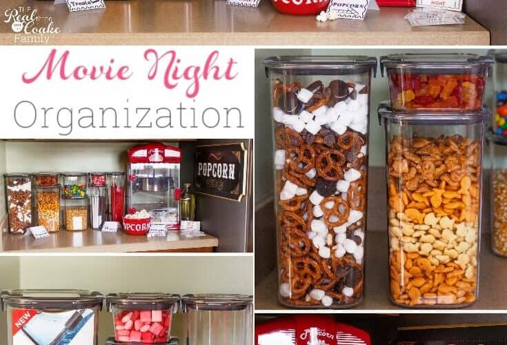 Family Movie Night Organization Ideas