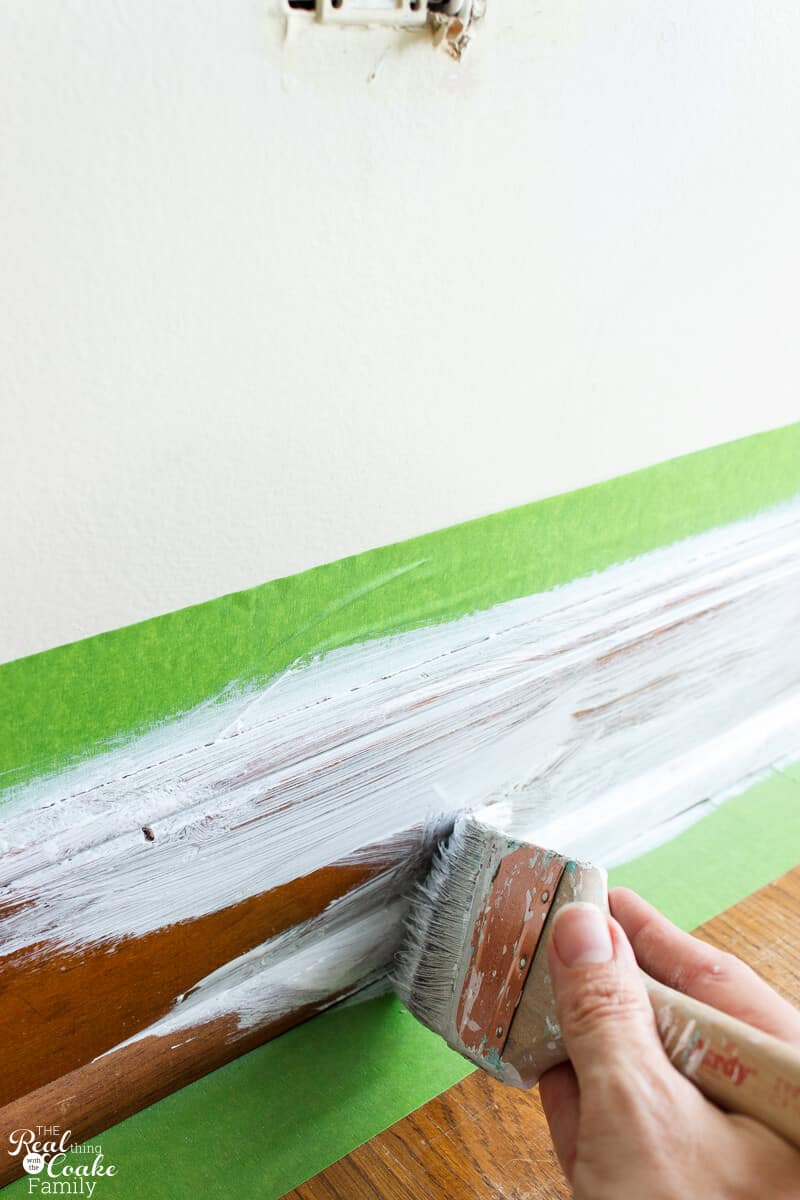 How to Paint Trim - Real Creative Real Organized