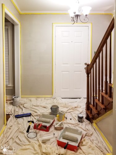 How to Paint After Removing Chair Rail - Real Creative ...