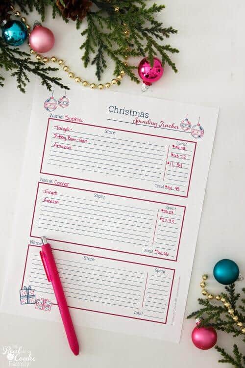 Do this for a stress-free holiday season. Learn how to budget for Christmas in a few steps with worksheets for a happier holiday season next year. 