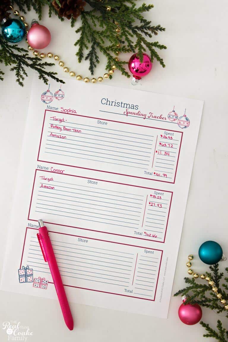 Stress Free Holidays Start with a Budget for Christmas - Real Creative ...