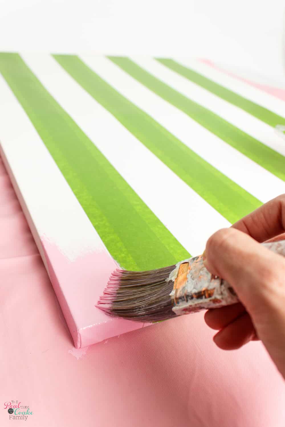 How to Paint Gingham Real Creative Real Organized
