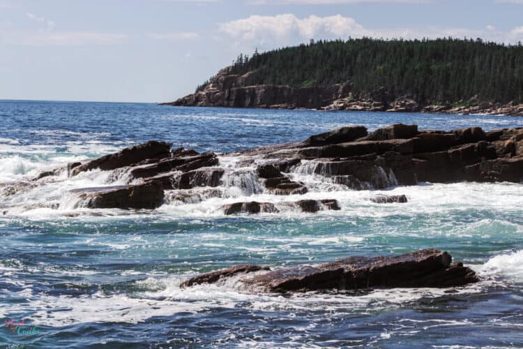 ocean at Acadia National Park