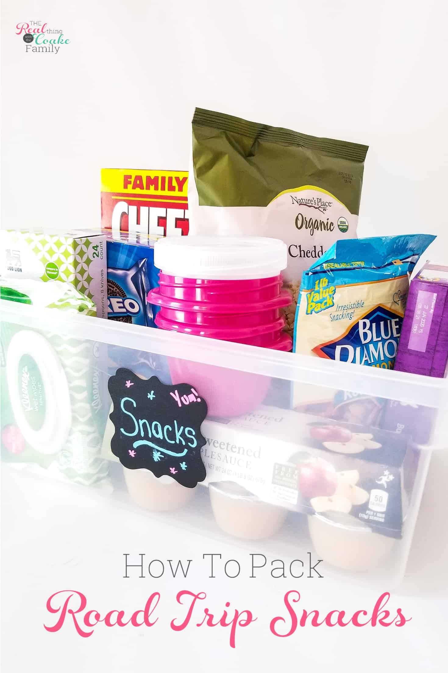 How to Pack Road Trip Snacks and What You Really Need - Real Creative Real  Organized
