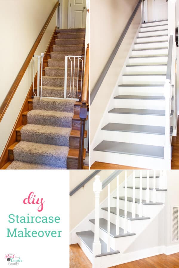 Your How to Guide for Painting Stairs - Real Creative Real Organized