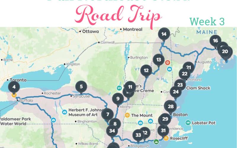 Fun Northeast Family Road Trip – Week 3