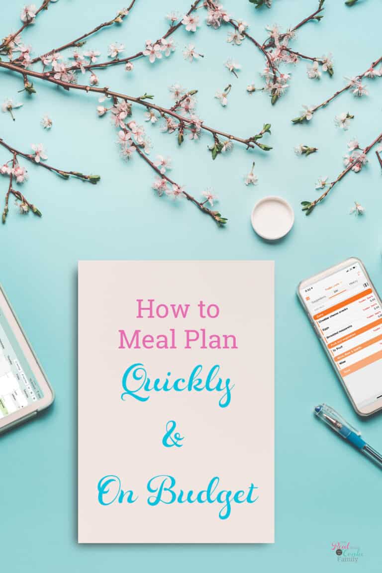 How to Meal Plan on a Budget | Real Creative Real Organized