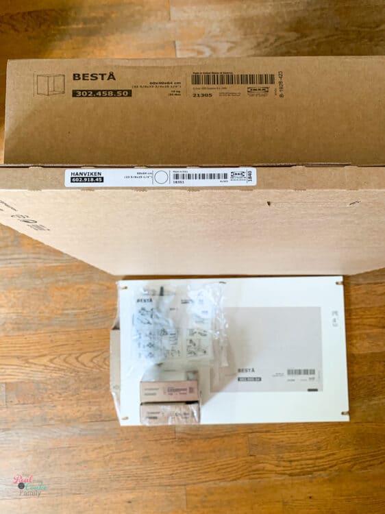 supplies for making IKEA litter box hack